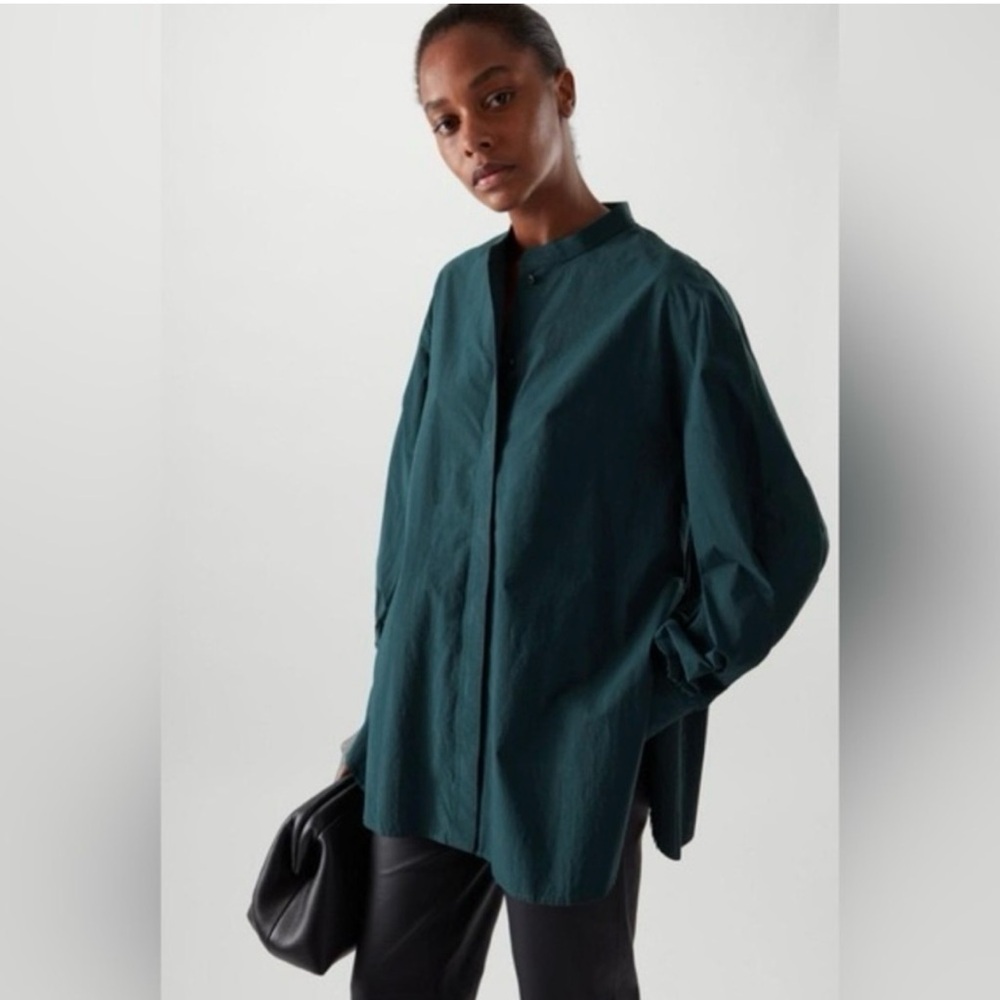 Women's Blue Smock blouse